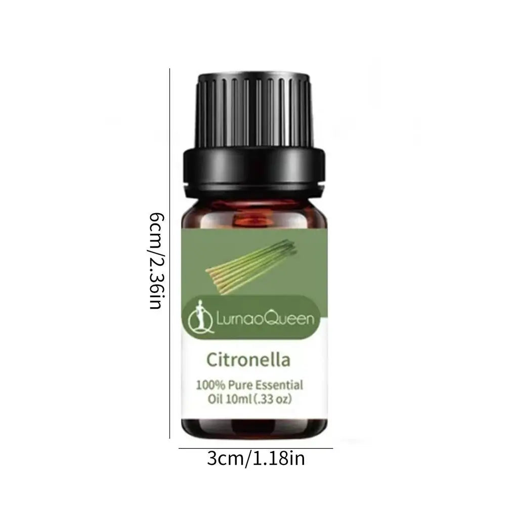 Organic Essential Oil Aromatherapy Essential Oils Bergamot Sandalwood Lemongrass Peppermint Essential Oil for Diffusers Sleep